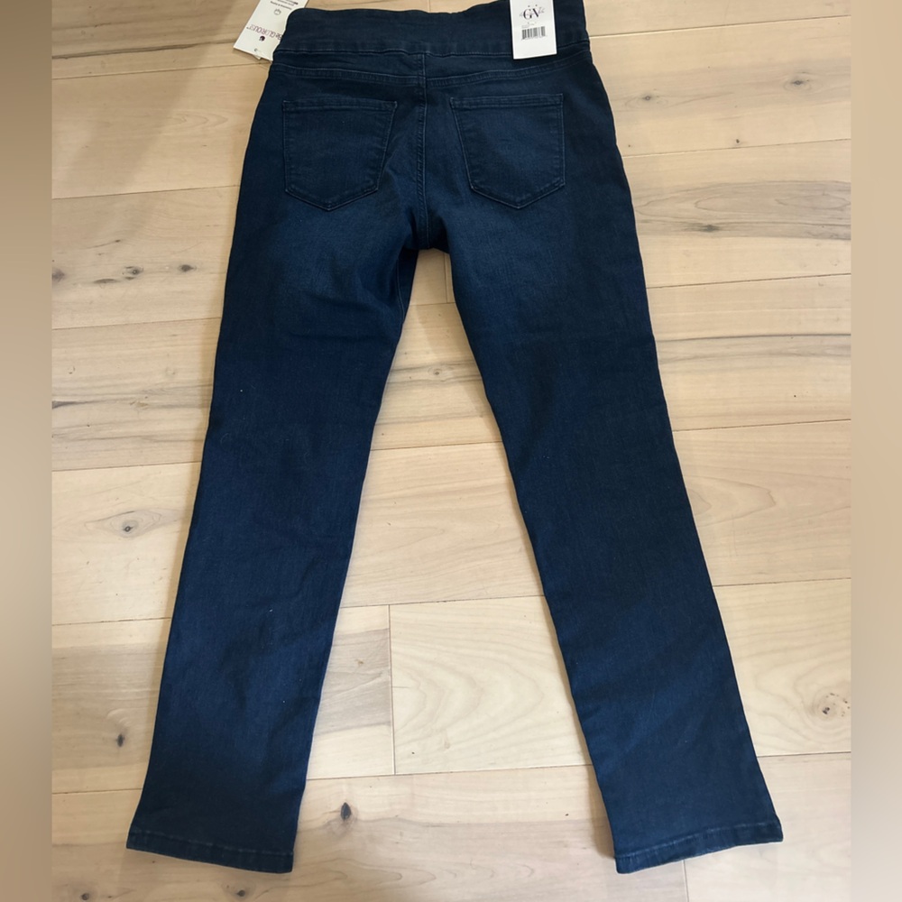 NWT Gloria Vanderbilt Amanda Pull On Jeans 6 Short - Picture 3 of 14